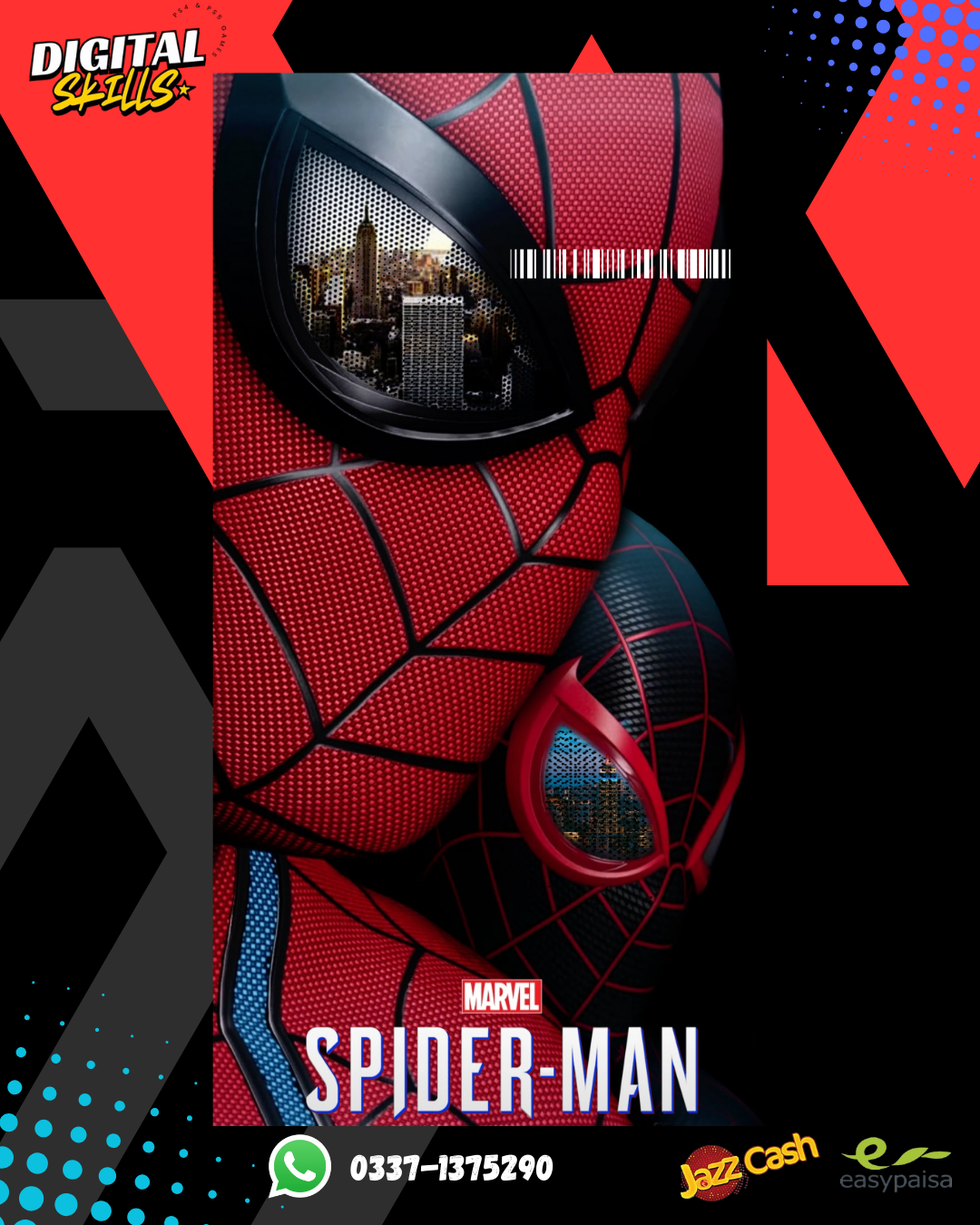 Spider Man For PS5 Gaming Account